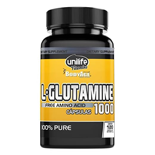 Glutamina pura - 120 cápsulas
