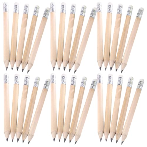 Set 60 lápices cortos Zerodeko para dibujo y escritura miniatura 1