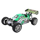 combustible auto nitro radio control rc combustion explosion El buggy nitro controlado por radio tiene una calidad de construcción muy alta y se puede ver en un chasis de aleación sólida como una roca, un sistema de transmisión accionado por eje, un engranaje de metal resistente y un auto RC sellado. El auto de carreras de alta velocidad está totalmente construido y en funcionamiento, con radio de 2.4Ghz, rango de control remoto: 150-200m.