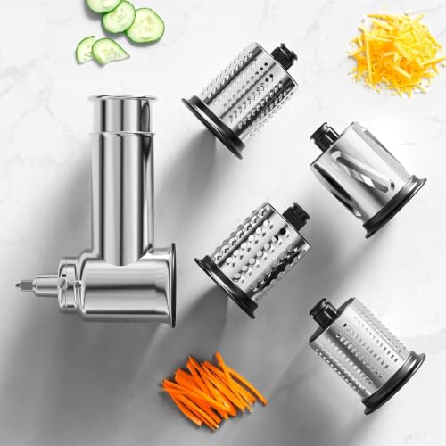 COFUN Edelstahl Gemüseschneider für KitchenAid Küchenmaschinen – Ansicht 2