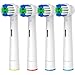 Produktbild GENKENT Aufsteckbürsten kompatibel mit Oral B Aufsteckbürsten, Professionelle Elektrische Zahnbürstenköpfe für Oral-B Ersatzköpfe Refill Pro 500/1000/1500/3000/3757/5000/7000/7500/8000,4 Stück