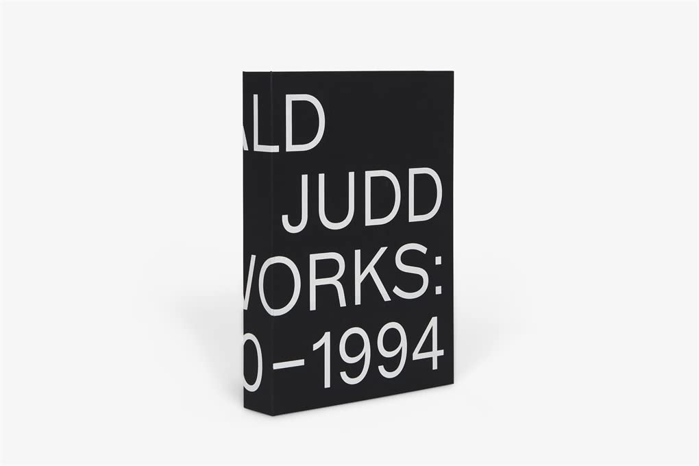 Donald Judd Artworks: 1970–1994: 1970–1994