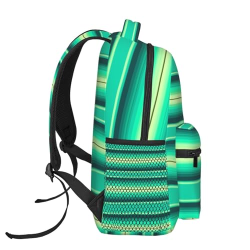 Mexican Serape Backpack Large Capacity Lightweight Casual Travel Sports Backpack 11.4X7.8X15.7 inch3