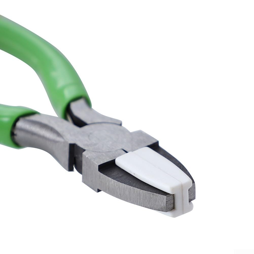 Set di pinze per gioielli, 8 taglierine rotonde a becco ad ago per fai da te, avvolgimento di fili, kit di riparazione per perline