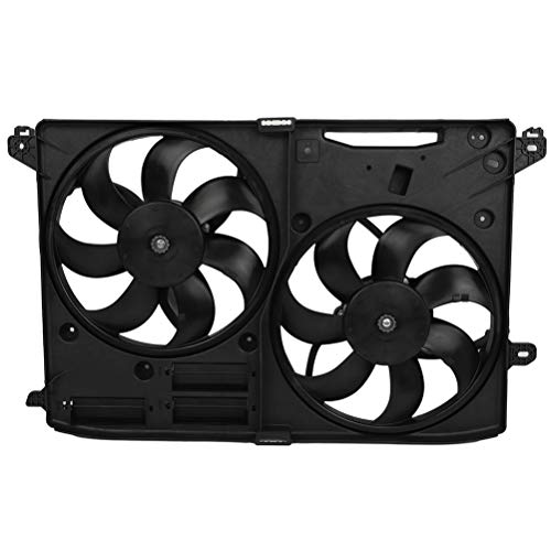 SCITOO Radiator Cooling Fan Assembly compatible with Ford Fusion