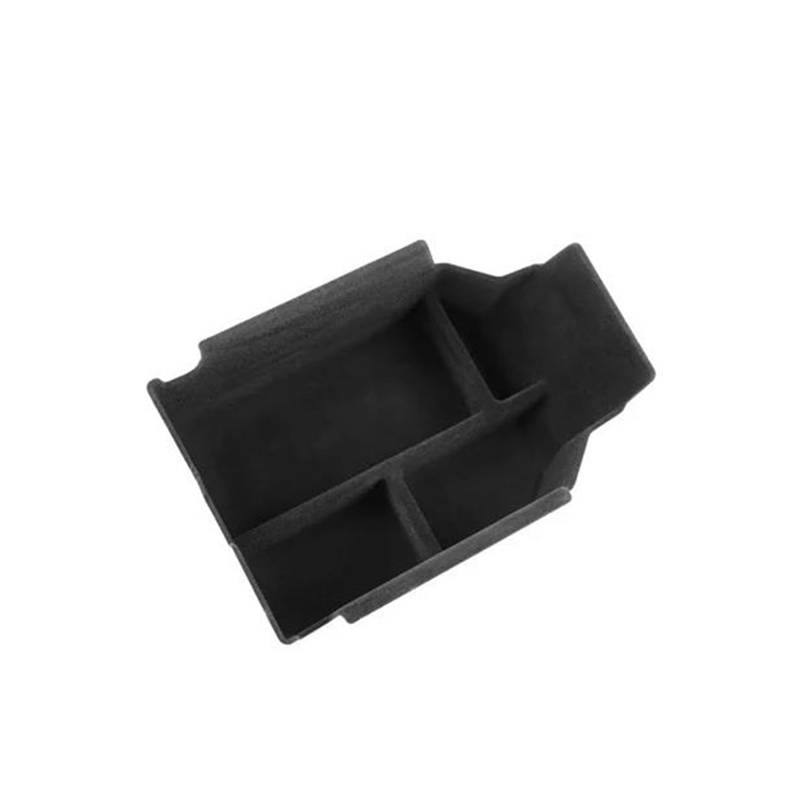 Armrest Organiser Tray For BMW For X3 G45 2025+ ABS Central Armrest Storage Box Organizer Tray Auto Car Accessories HIMIUSIKTC(Flock style)