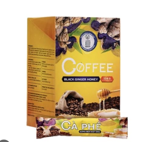 Black Ginger Honey Coffee 224g, Instant Slimming Blend image 4