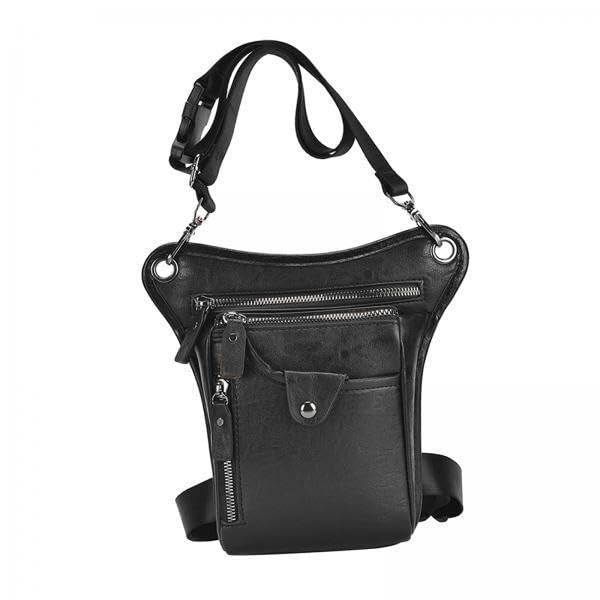 3xFashion Men Drop Leg Bag Thigh Waist Pack Hip Bag Pouch for Climbing Sports Black|Clothing, Shoes & Accessories | Mens Accessories | Backpacks, Bags & Briefcases-image-42