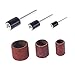 DOITOOL 204 pcs Drum Sander Tools Accessories Nails Tool Rotary Drill Proxxon Mandrels Sanding Bits