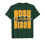 North Dakota State Bison Vintage 90's Retro Green T-Shirt