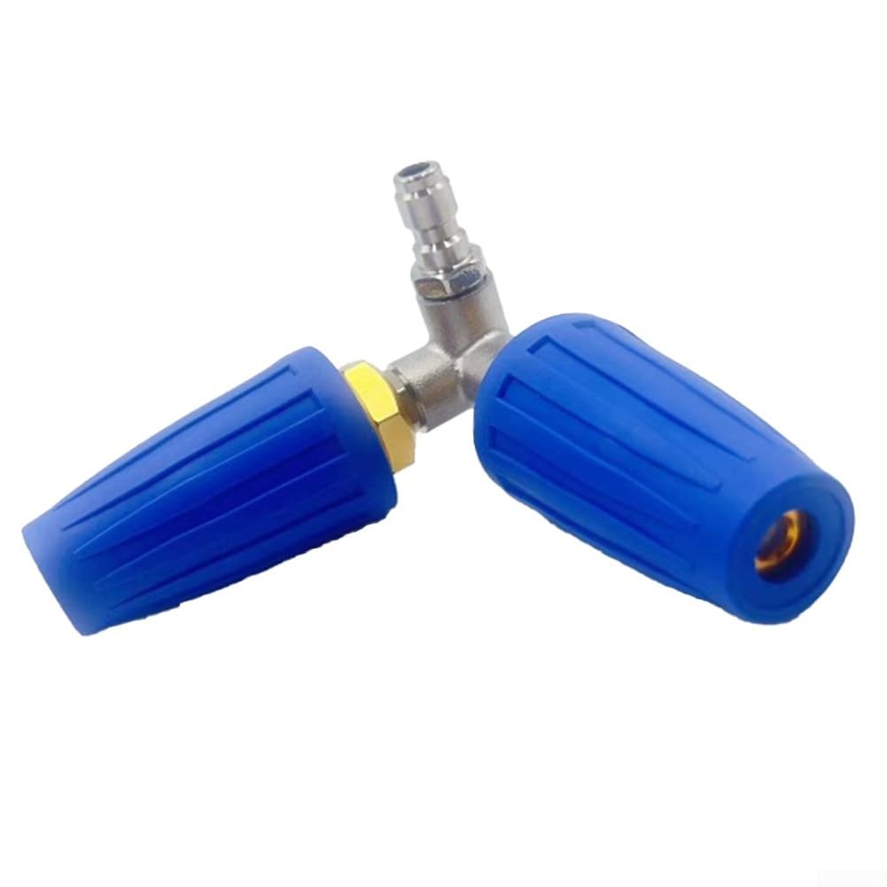 Buse rotative haute pression en alliage d'aluminium double jet robuste 4000 PSI