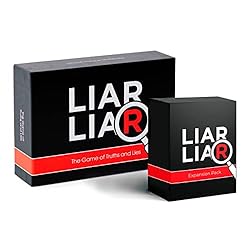 LIAR LIAR – The Game of Truths and Lies – Family Friendly Party Games – Card Game for All Ages – Adults, Teens, and Kids…