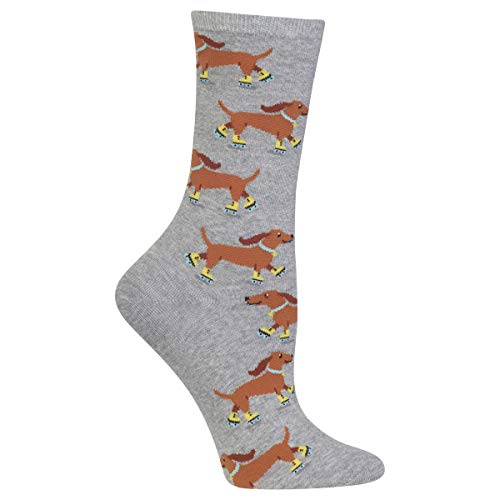 Image of Hot Sox Women's Novelty Geometric Pattern Crew
