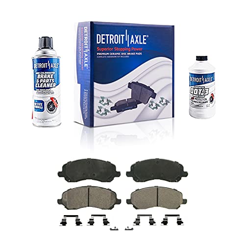Image of Detroit Axle - Front Brake Kit for Chrysler 200 Sebring Dodge Avenger