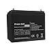 Green Cell Recambio de Batería Gel AGM 12V 75Ah Rechargeable Pila Sellada de Plomo ácido batería sin Mantenimiento Batería de Reemplazo para Autocaravanas Barcos Camper Fotovoltaica