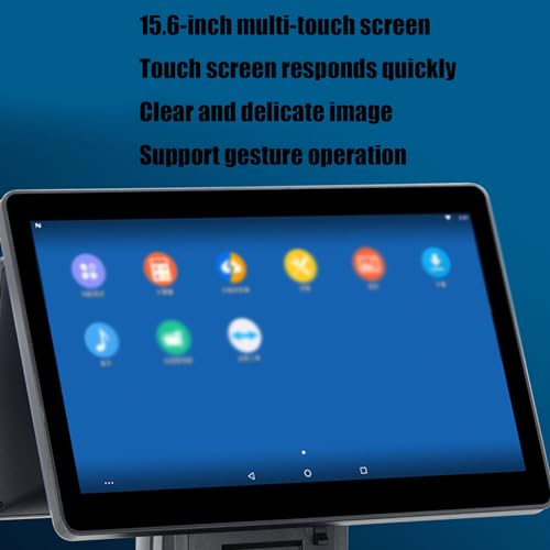 Báscula electrónica con impresora pantalla 15.6 pulg miniatura 5
