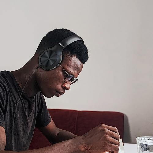 Image of Coby Wired Headphones, 10-Pack, Folding On-Ear Headset with Microphone, Cushioned Earpads, Bundle Headphones for Gaming, Schools, Call-Centers, Customer Service, in-Line Call Control (No Boom Mic)