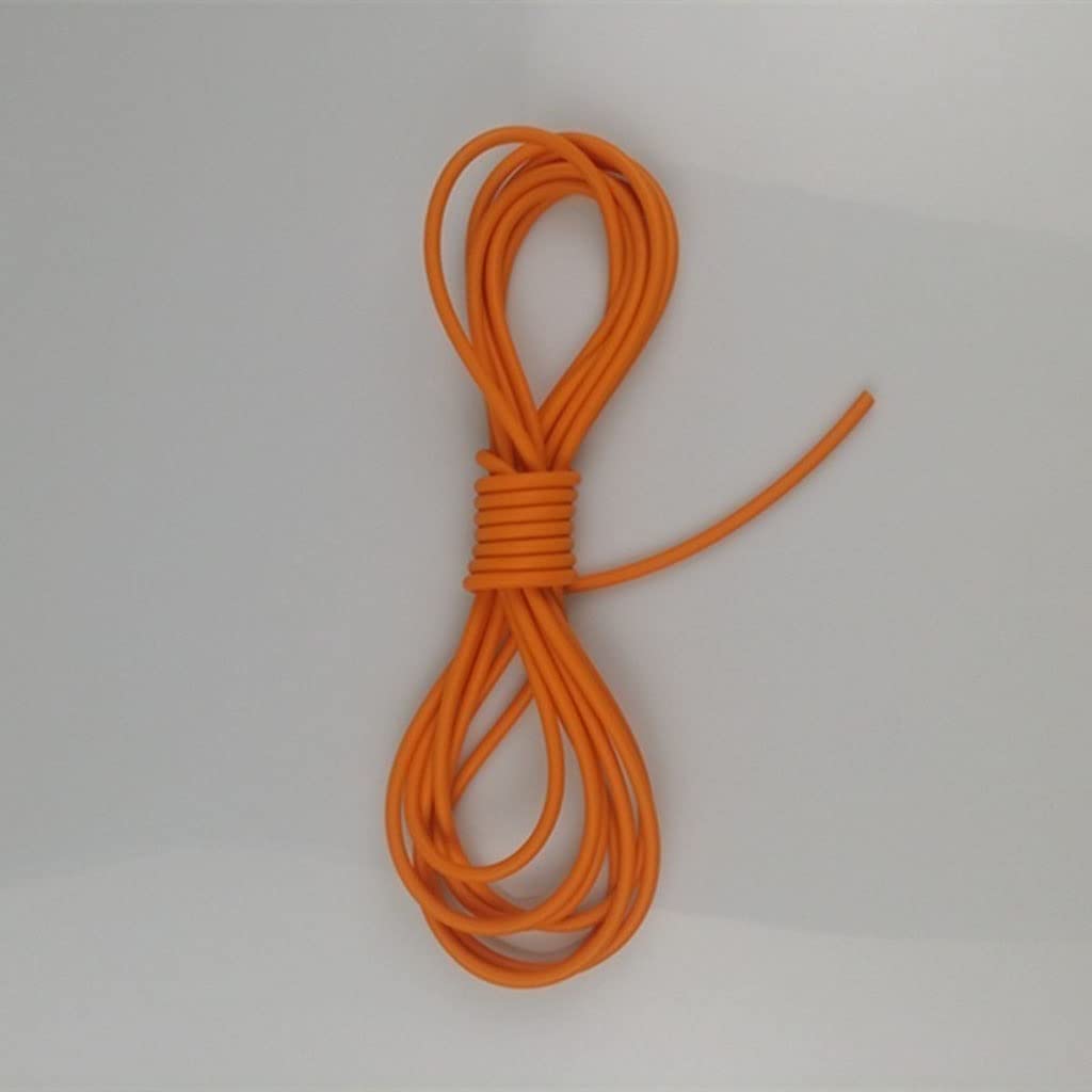 Tubo de goma de látex, tubo de goma de látex de 2 mm x 5 mm para caza y tiro de 0,5 a 5 m (1 metro)