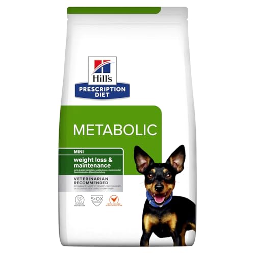 prescription diet canine metabolic mini per il controllo del peso mangime secco kg.6