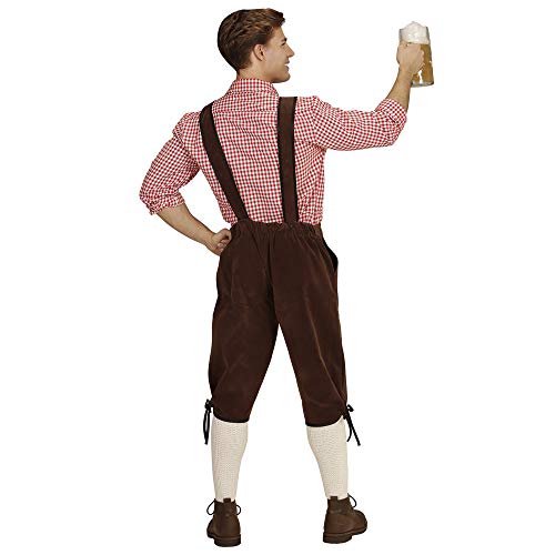 Widmann - Kostuum Beiers, leren broek, bierfeest, volksfeest, themafeest, carnaval - Afbeelding 5