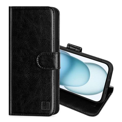 32nd Book Wallet PU Leather Case Cover for Apple iPhone 15 Plus (6.7"), Flip Case With RFID Blocking Card Slots - Image 2