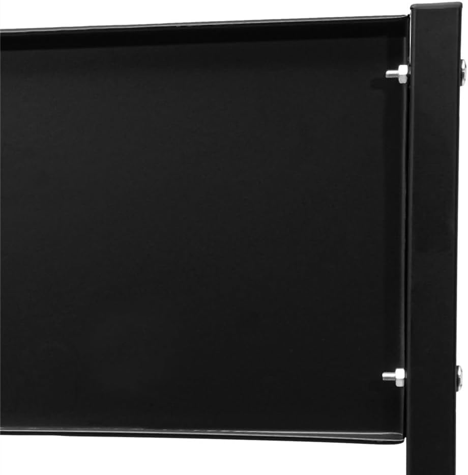 Newspaper Display Rack Free Standing 5 Tiers Magazine Display Stand Holder with 4 Universal Wheels for Trade Show Floor-Standing Magazine Rack