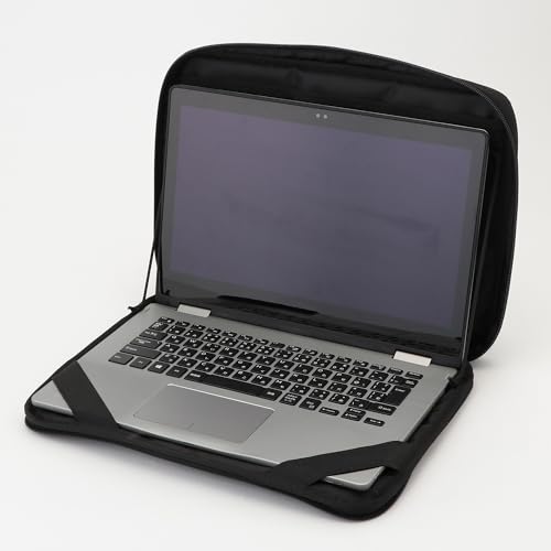 Estuche para computadora MUJI tamaño A4 negro miniatura 7