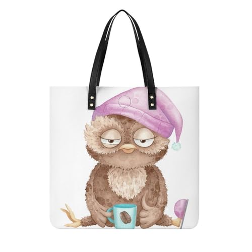 Sac à main chouette idée cadeau femme original pour anniversaire et fêtes