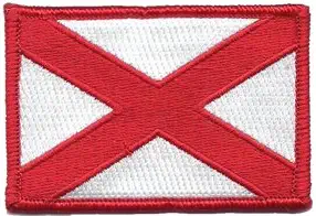 Alabama Tactical Flag Patch