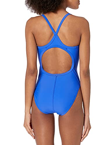 Tyr Women's Tyreco Solid Diamondback Swimsuit, Royal, 30 #TOP1