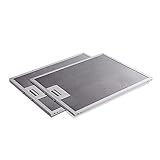 RADIALITIC KÜGERR Nano-Kohlefilter Set, speziell für F10S und D100S Dunstabzugshauben - rohrlose Abzugshaube, Umlufthaube und Dunstabzug