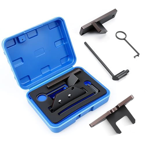 Jellybibo 1.2 GDI Engine Timing Tool Kit Compatible with PSA Peugeot Citroën Vauxhall Petrol Opel PureTech EB2 DS, with 4 Pcs Camshaft Tool & Tensioning Locking Tool