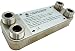 Produktbild Edelstahl Wärmetauscher Plattenwärmetauscher NORDIC TEC Ba-12-12, 25kW, 12 platten