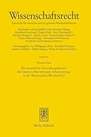 Der Personliche Anwendungsbereich Des Gesetzes Uber Befristete Arbeitsvertrage in Der Wissenschaft (Wisszeitvg) 3161542746 Book Cover