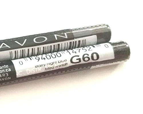 Lot Of 2 Avon Glimmersticks Eye Liner Starry Night Blue #TOP1