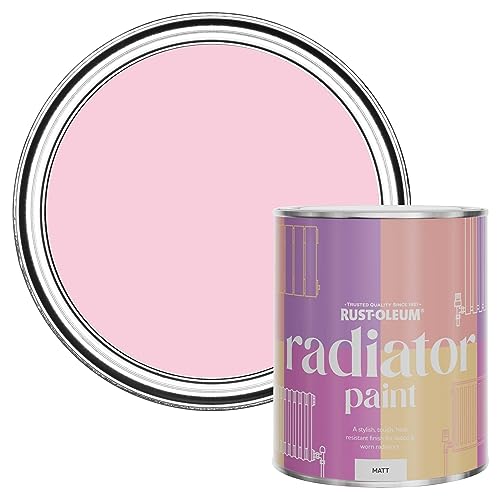 Rust-Oleum Pink Heat Resistant Radiator Paint in Matt Finish - My Husband Said No 750ML