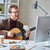 FIFINE Microphone Condenser Studio Kit, USB Computer Microphone with Adjustable Microphone Arm and Anti-Pop Filter for Voice Overs Podcasting YouTube Gaming Instruments - Image 6