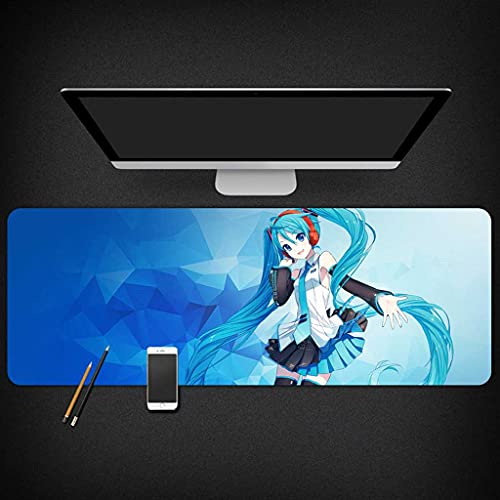 Tapis de souris XXL base caoutchouc pour éviter les glissements
