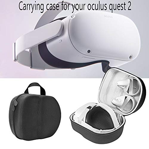 Eyglo Draagtas voor Oculus Quest 2/Oculus Quest All-in-one VR Gaming Headset Travel Case Beschermende tas Hoge… - Image 7