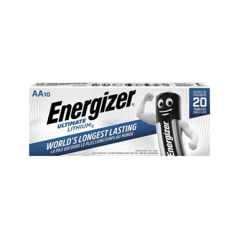 Pack de 10 Pilas AA Energizer Ultimate Lithium Cover