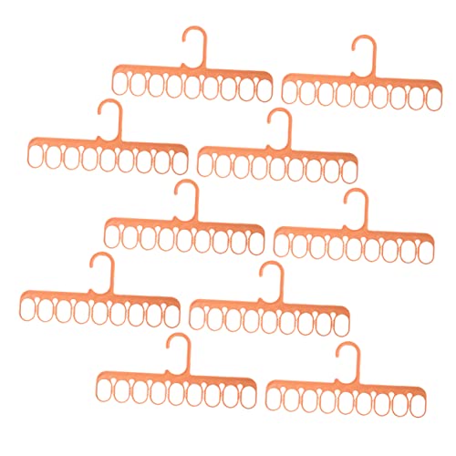 Ciieeo 1set Multi Port Clothing Hanger Rack Space Saving Drying for Coats Shirts and Pants Design for Closet Organization and Efficient Storage 10pcs