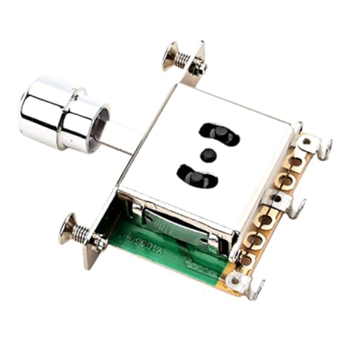 UPKOCH エレキギターピックアップ用 ウェイトグルスイッチ メタル製ピックアップセレクター ギターアクセサリー