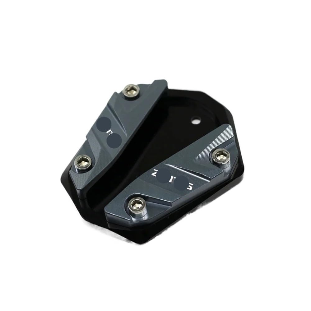 Plaque support latérale moto pour stationner sur herbe et sable 368G