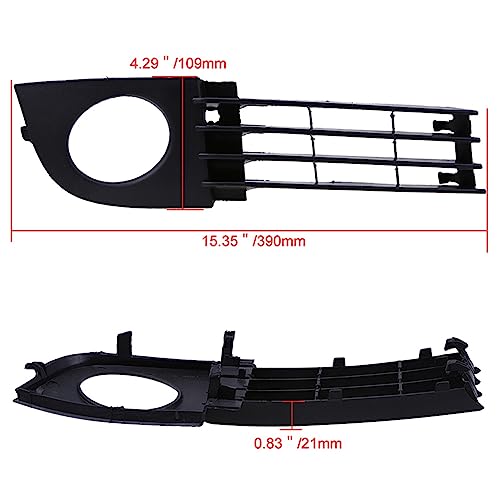 Grille antibrouillard droit pour Audi A6 C5 berline et Avant 2002-2005