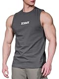 [XEXYMIX] MENS ゼクシィミックス メンズ トップス ノースリーブ タンクトップ メンズ XT2219G XL ステート・グレー