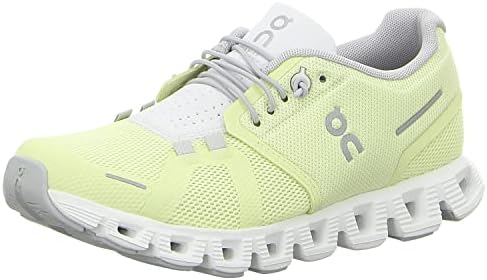 ON Running Cloud 5 Women's Running Shoes Sneakers (Hay - Frost, us_Footwear_Size_System, Adult, Women, Numeric, Medium) (US Footwear Size System, Adult, Women, Numeric, Medium, 10)