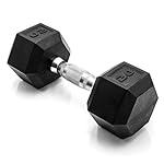 CAP Barbell Coated Hex Dumbbell Weight - Single | 10-120 lbs | Multiple Options