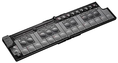 Korg nanoKEY Fold - 25-Key Foldable MIDI Keyboard Controller - Black