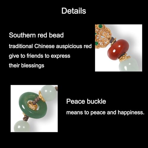 Accessoires Cheongsam en jade vert résistant pour sublimer les robes de soirée