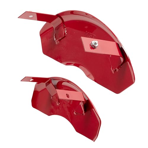 Image of MGP Brake Caliper Covers for 2016-2024 Chevy Camaro | Requires 18 inch+ Wheels & Standard JL9 Brakes, Red Powder-Coated Aluminum, 4 PCS Front and Rear, Camaro Gen 5 /6 Engraving